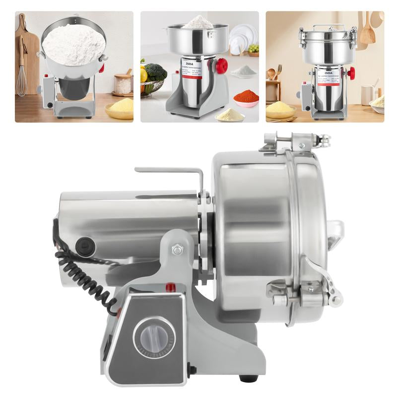 Electric Grain Grinder,Home & Kitchen Must-Have for Grinding Grains, Herbs & Spices - Easy Operation & Cleanup