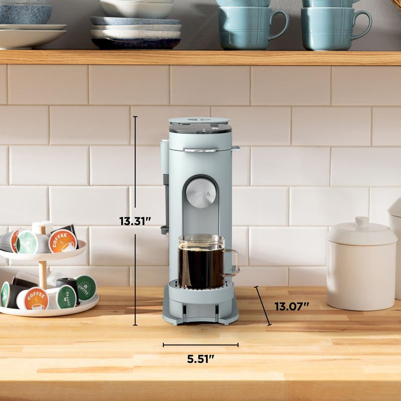 Ninja PB051 Pods & Grounds Specialty Single-Serve Coffee Maker, K-Cup Pod Compatible, Built-In Milk Frother, 6-Oz. Cup to 24-Oz. Travel Mug Sizes, Iced Coffee Maker