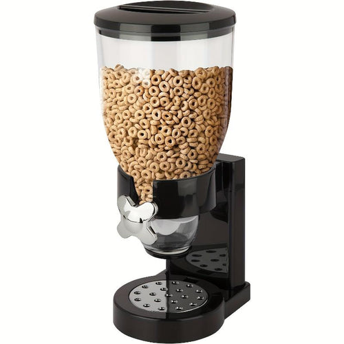 Pancerka Large Capacity Dual Control Grain Dispenser - Easy to Operate, Adjustable Portion Control, and Mess-Free Design - Perfect for Festive Occasions, Breakfast, and Snack Time with Family and Friends Containers Kitchen Utensils Plastic