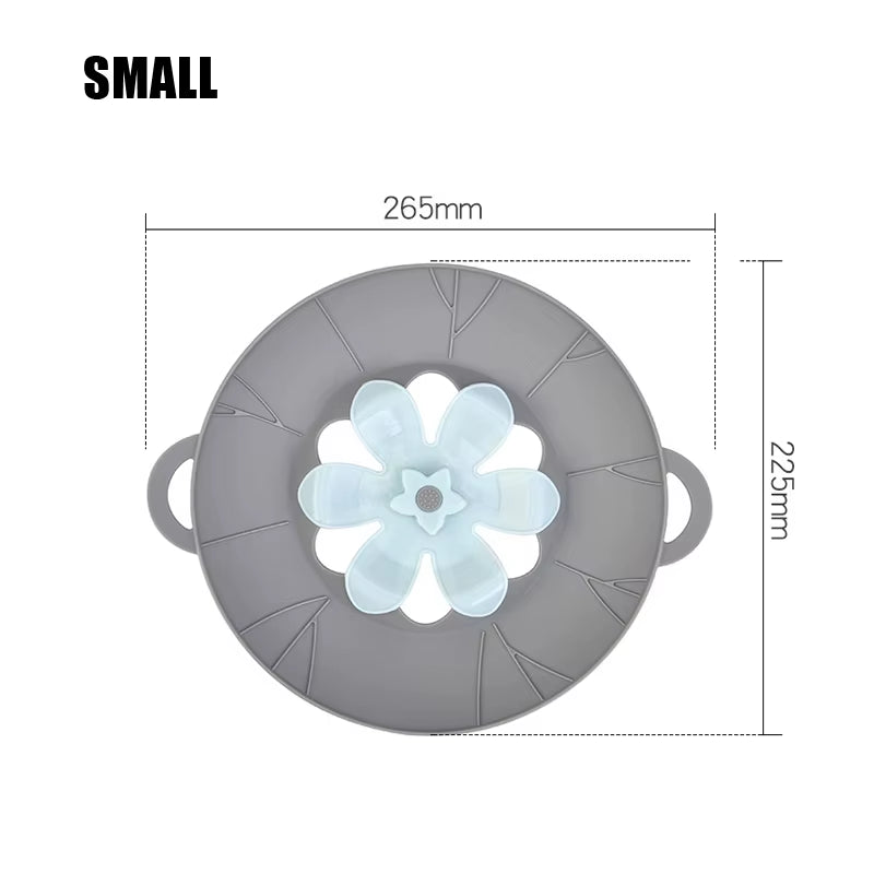 Multifunctional Silicone Lid Spill Stopper anti Overflow Pot Cover Kitchen Gadgers Cooking Pot Lids Utensil