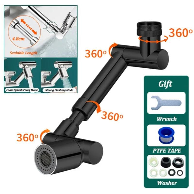 Scalable Metal Faucet Aerator - Compatible with Various Faucets, Versatile for Kitchen Use