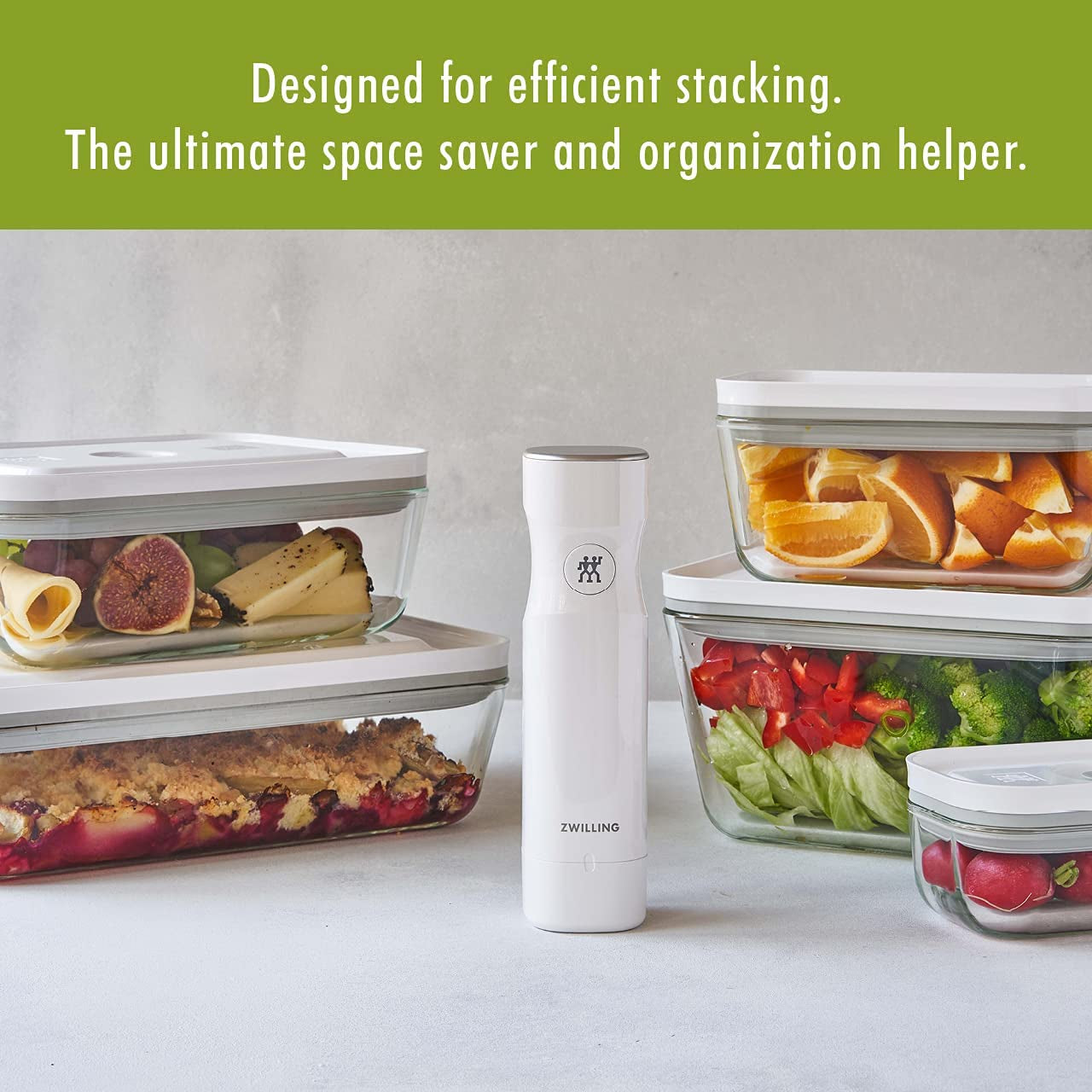 Fresh & save Glass Large Airtight Food Storage Container, Meal Prep Container, Food Saver