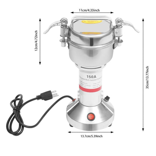 Electric Grain Grinder,Home & Kitchen Must-Have for Grinding Grains, Herbs & Spices - Easy Operation & Cleanup