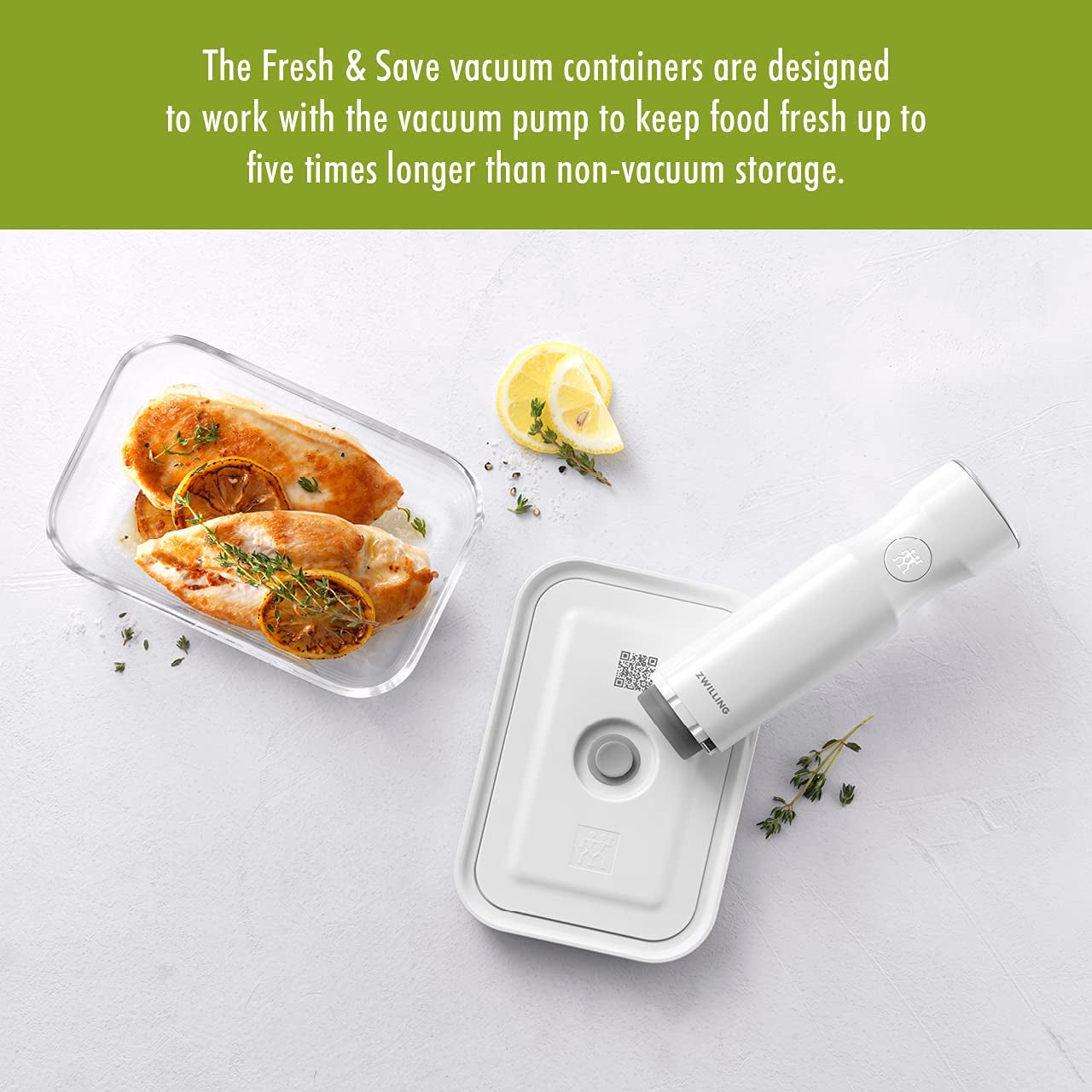 Fresh & save Glass Large Airtight Food Storage Container, Meal Prep Container, Food Saver