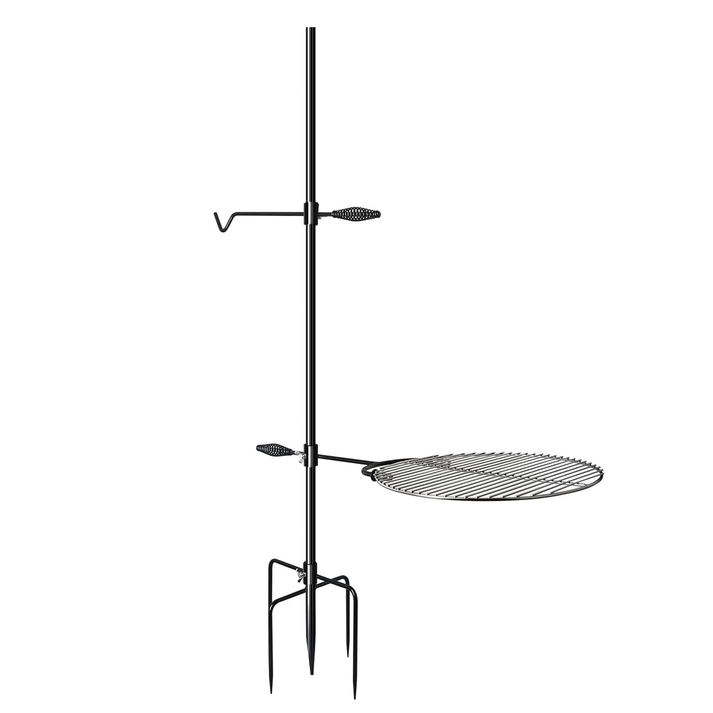 Swivel Campfire Grill Grate with Kettle Hook eBayCampfire Grill steel