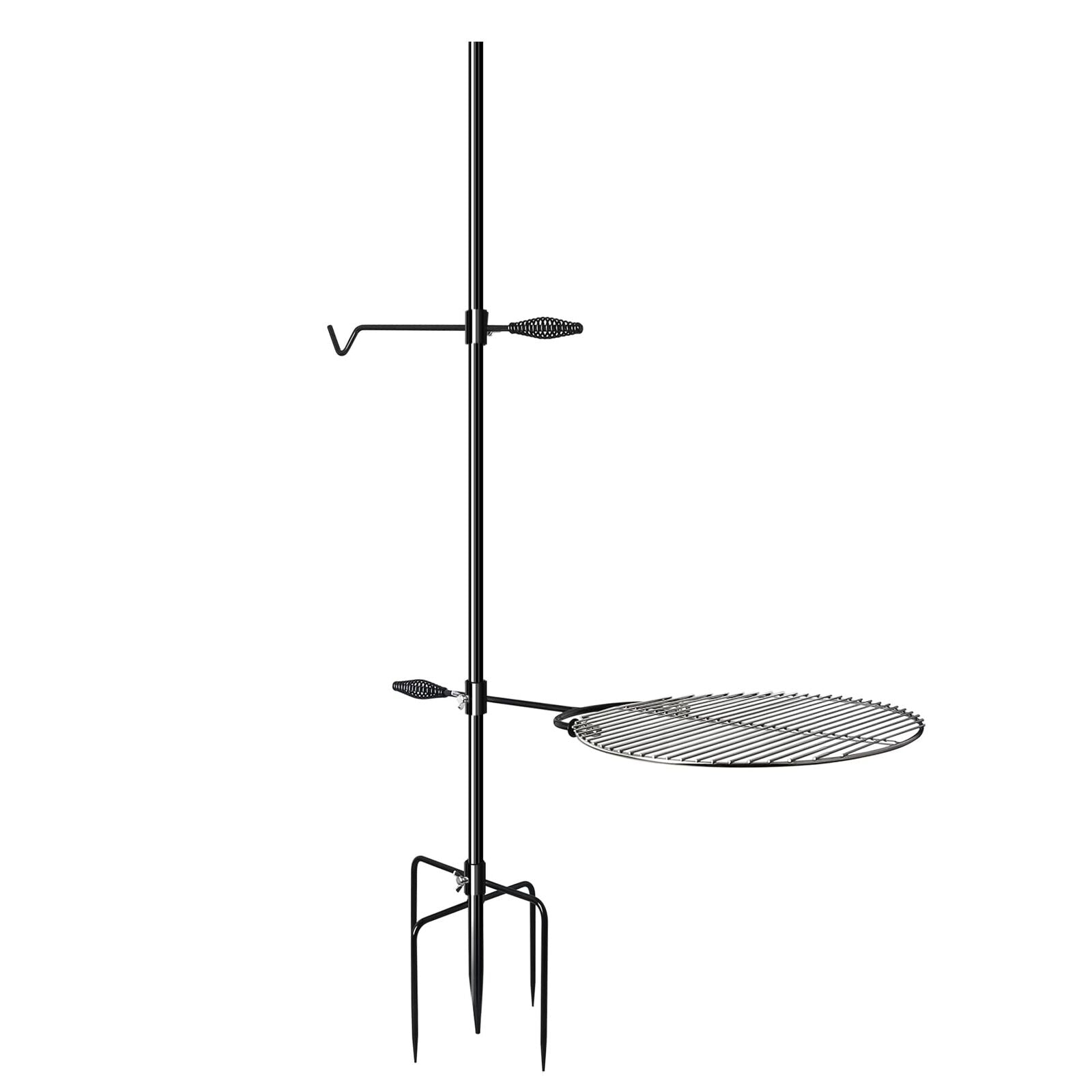 Swivel Campfire Grill Grate with Kettle Hook eBayCampfire Grill steel