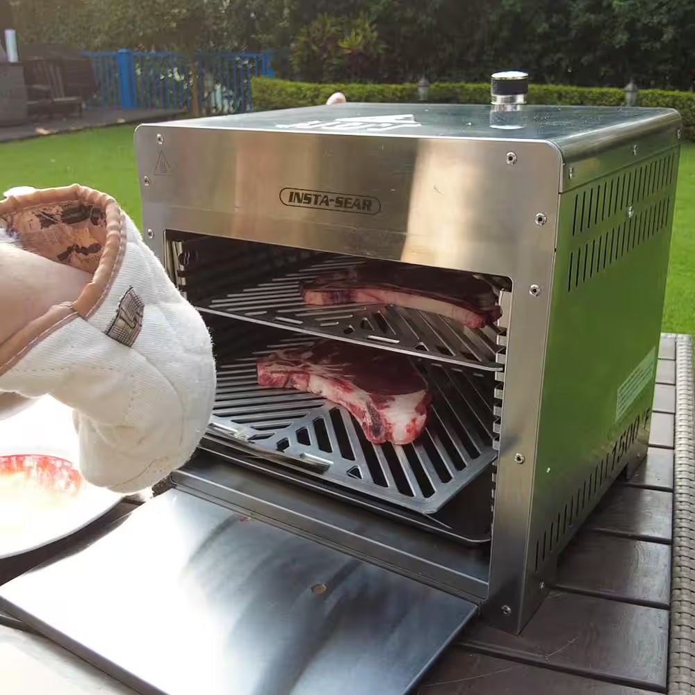 Outdoor Portable Infrared Propane Gas Grill Tabletop Cooking Steak Gr