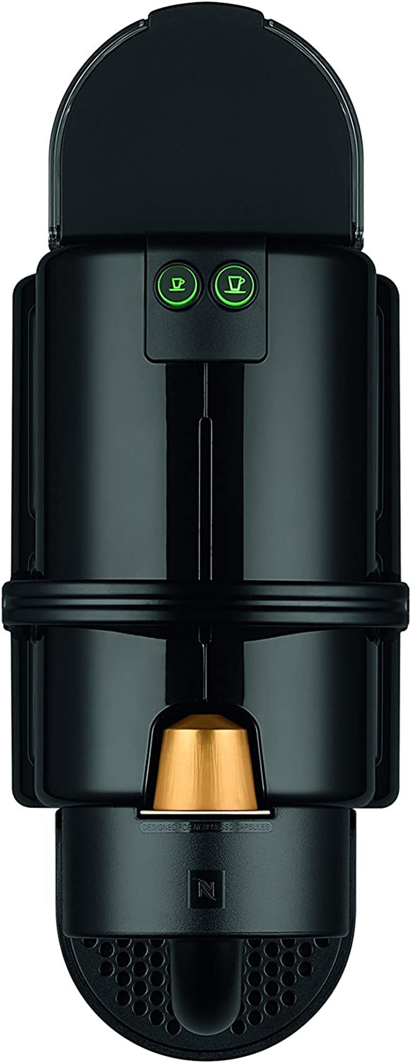 Inissia Espresso Machine by ,24 Oz, Black