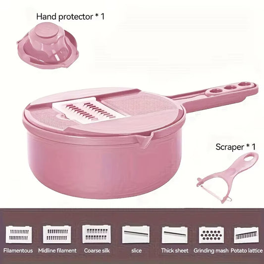 12 in 1 Vegetable Cutter Multi-Functional Potatoes Manually Cut Shred Slicer Grater Kitchenware Acceesories Tools