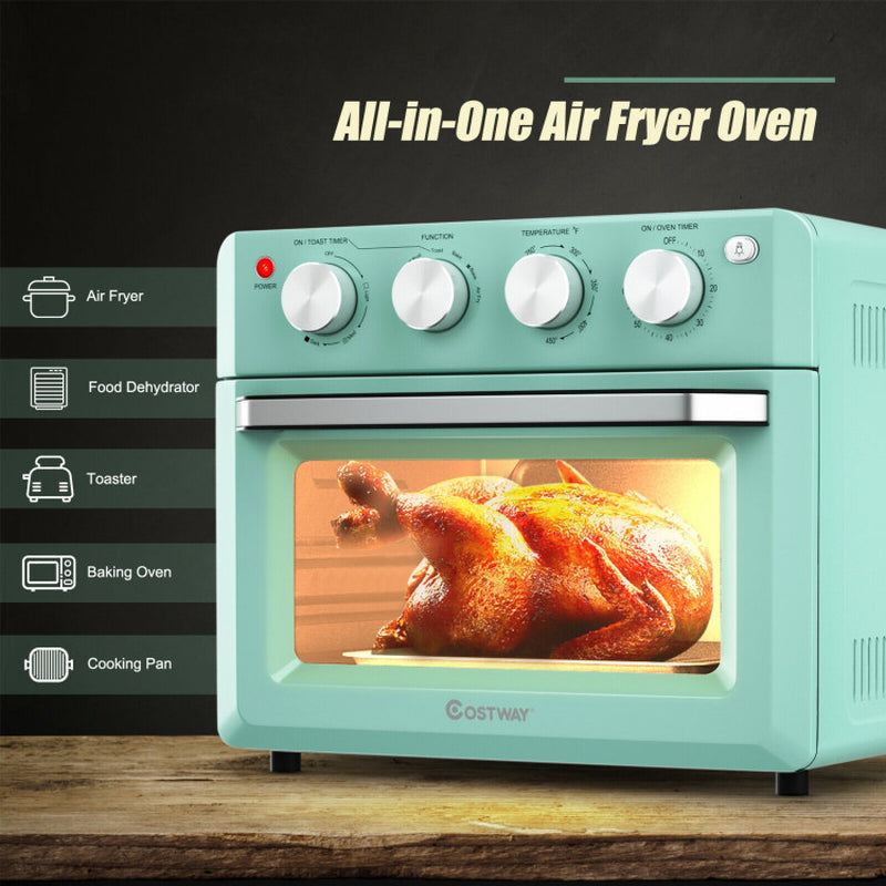 Qt Convection Air Fryer Toaster Oven 7 in 1 Versatile Air Fryer Oven