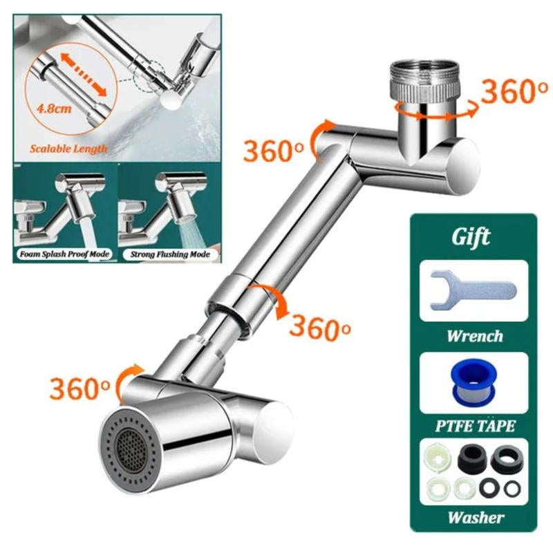Scalable Metal Faucet Aerator - Compatible with Various Faucets, Versatile for Kitchen Use
