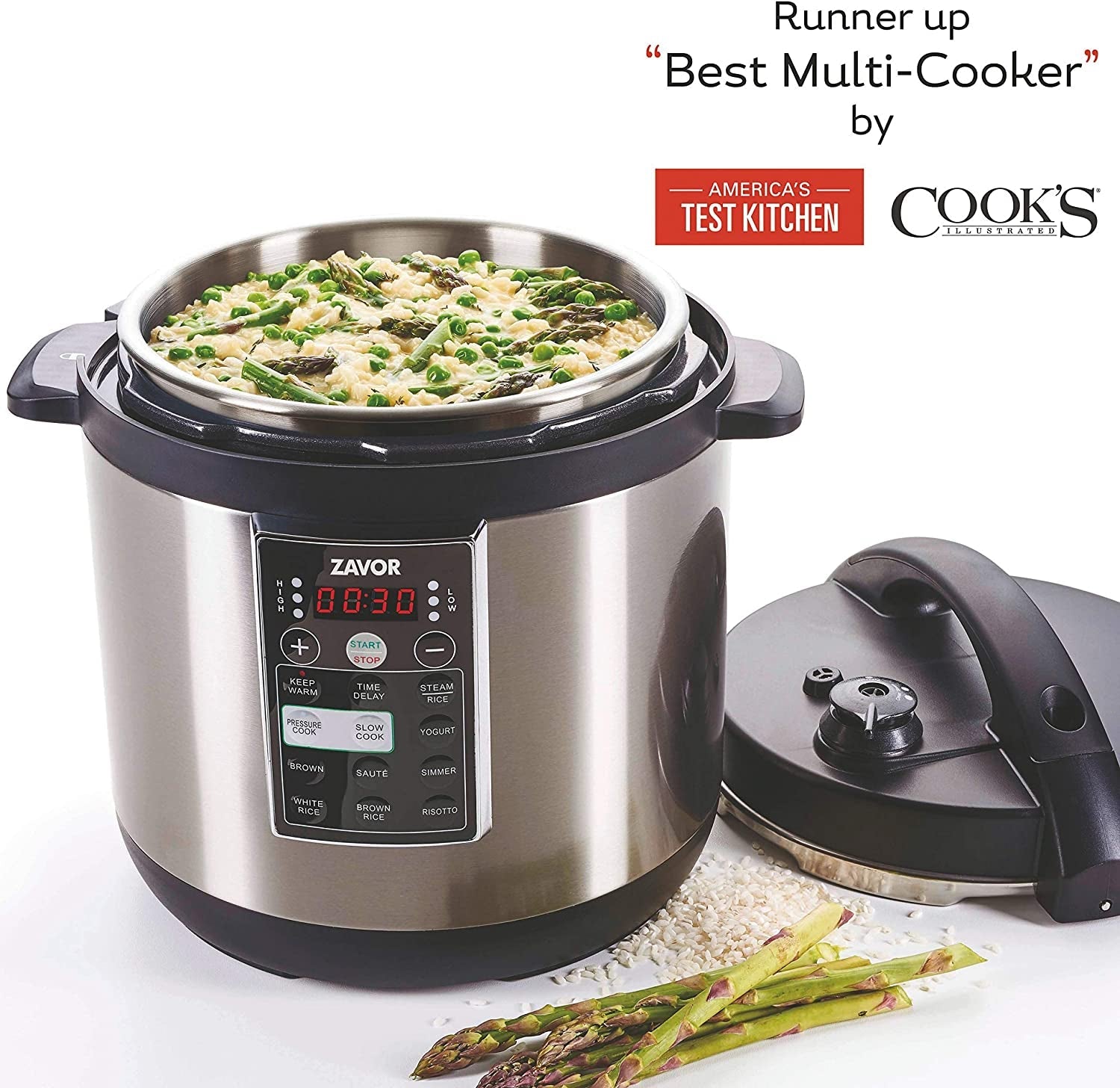 Quart Multi Cooker with America's Test Kitchen Multicooker Perfection