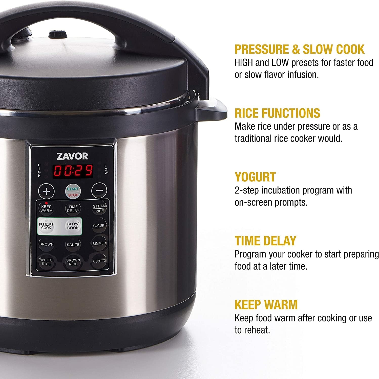 Quart Multi Cooker with America's Test Kitchen Multicooker Perfection