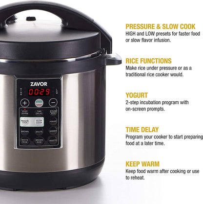 Quart Multi Cooker with America's Test Kitchen Multicooker Perfection