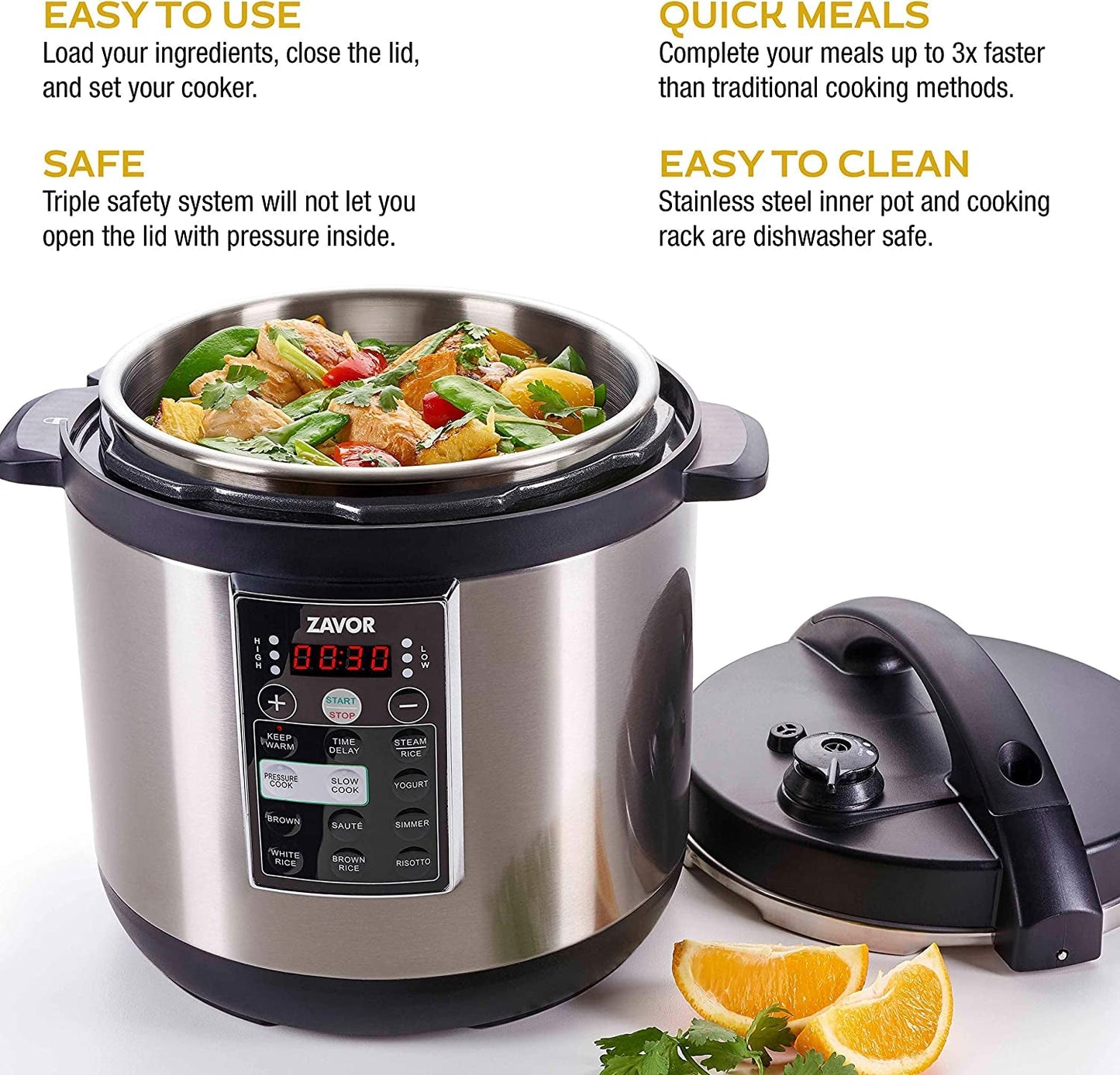 Quart Multi Cooker with America's Test Kitchen Multicooker Perfection