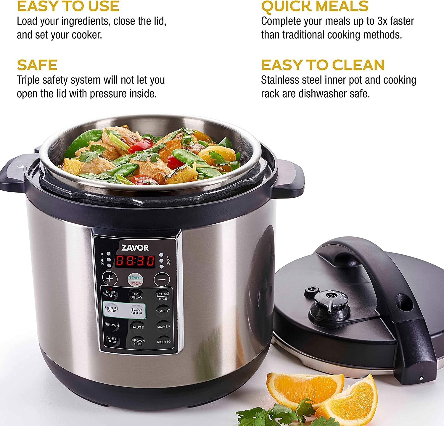 Quart Multi Cooker with America's Test Kitchen Multicooker Perfection