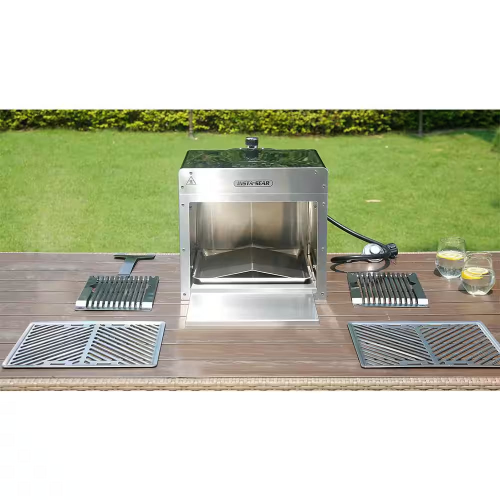 Outdoor Portable Infrared Propane Gas Grill Tabletop Cooking Steak Gr