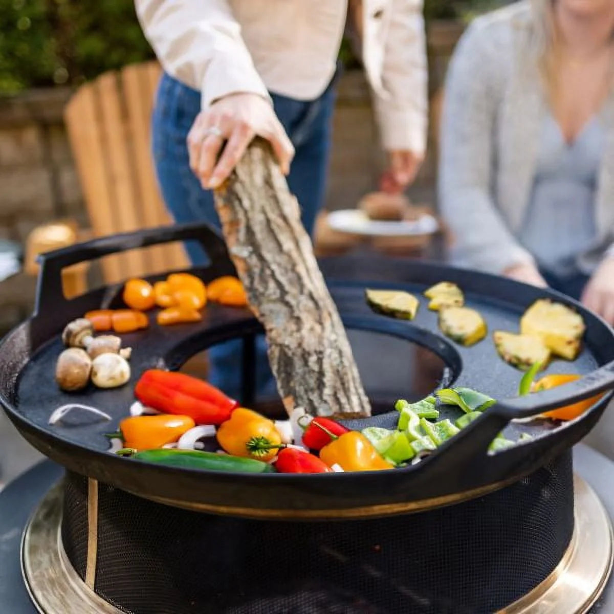 Inch Brand Metal smokeless Fire Pit Griddle smokeless Brand fire pit