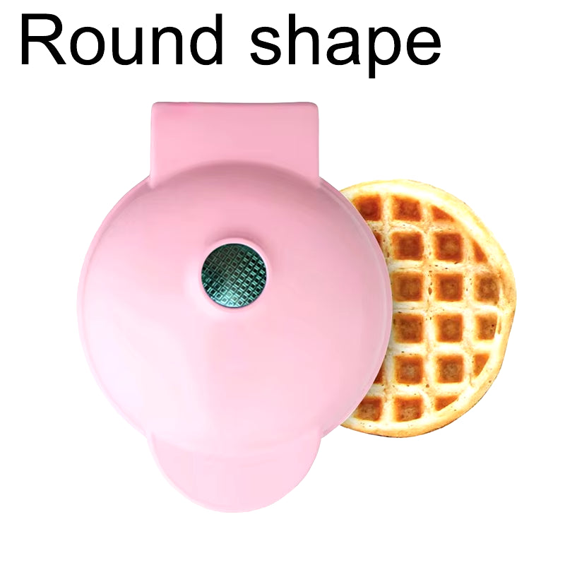 110V&220V Electric Mini Waffles Maker Machine Kitchen Cooking Appliance for Kids Breakfast Dessert Pot Small Fried Eggs