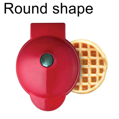 110V&220V Electric Mini Waffles Maker Machine Kitchen Cooking Appliance for Kids Breakfast Dessert Pot Small Fried Eggs