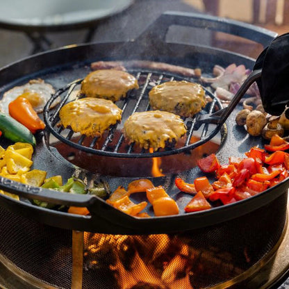 Inch Brand Metal smokeless Fire Pit Griddle smokeless Brand fire pit