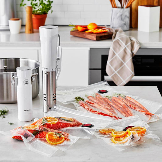 Enfinigy 10 Qt White Slow Cooker Sous Vide Stick Restaurant Quality
