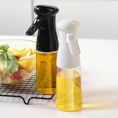 Professional Olive Oil Sprayer Dispenser, 7Oz/210Ml - Versatile Cooking Spray Bottle for Baking, Salad, Air Frying, and Roasting (Black)