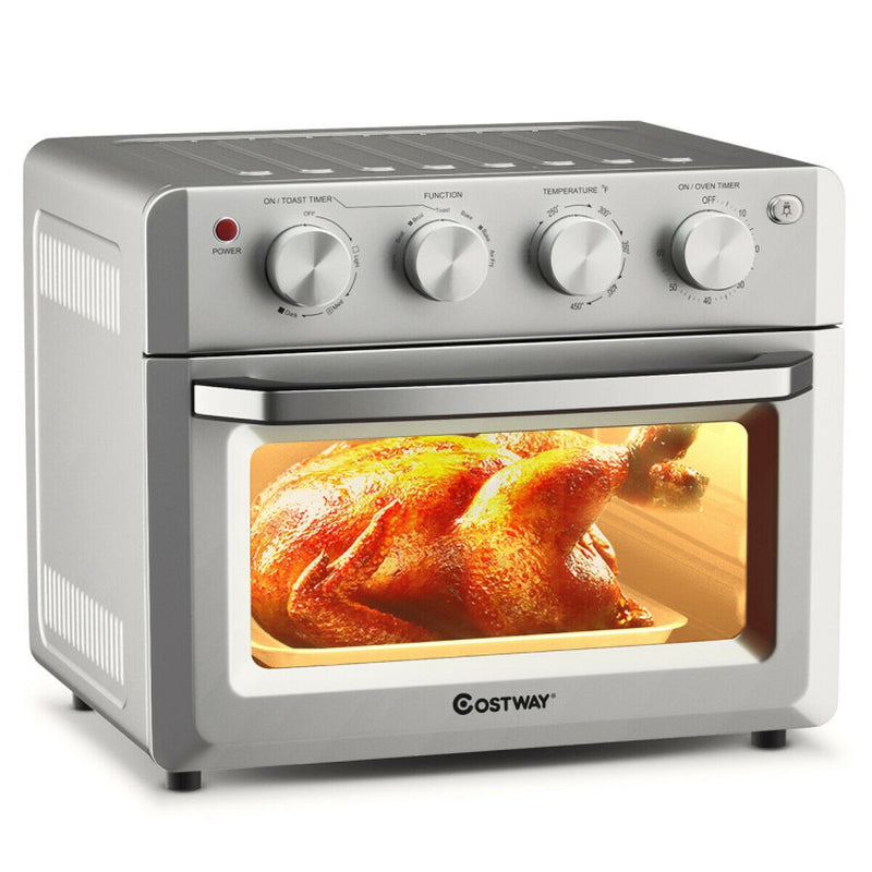Qt Convection Air Fryer Toaster Oven 7 in 1 Versatile Air Fryer Oven