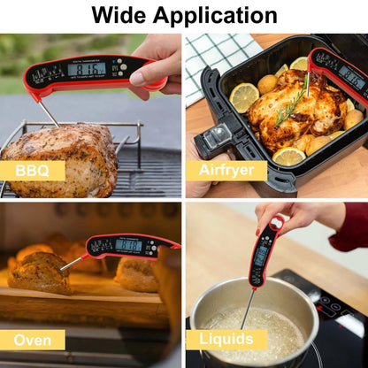 Digital Meat Thermometer Instant Read Food for BBQ Grilling Cooking