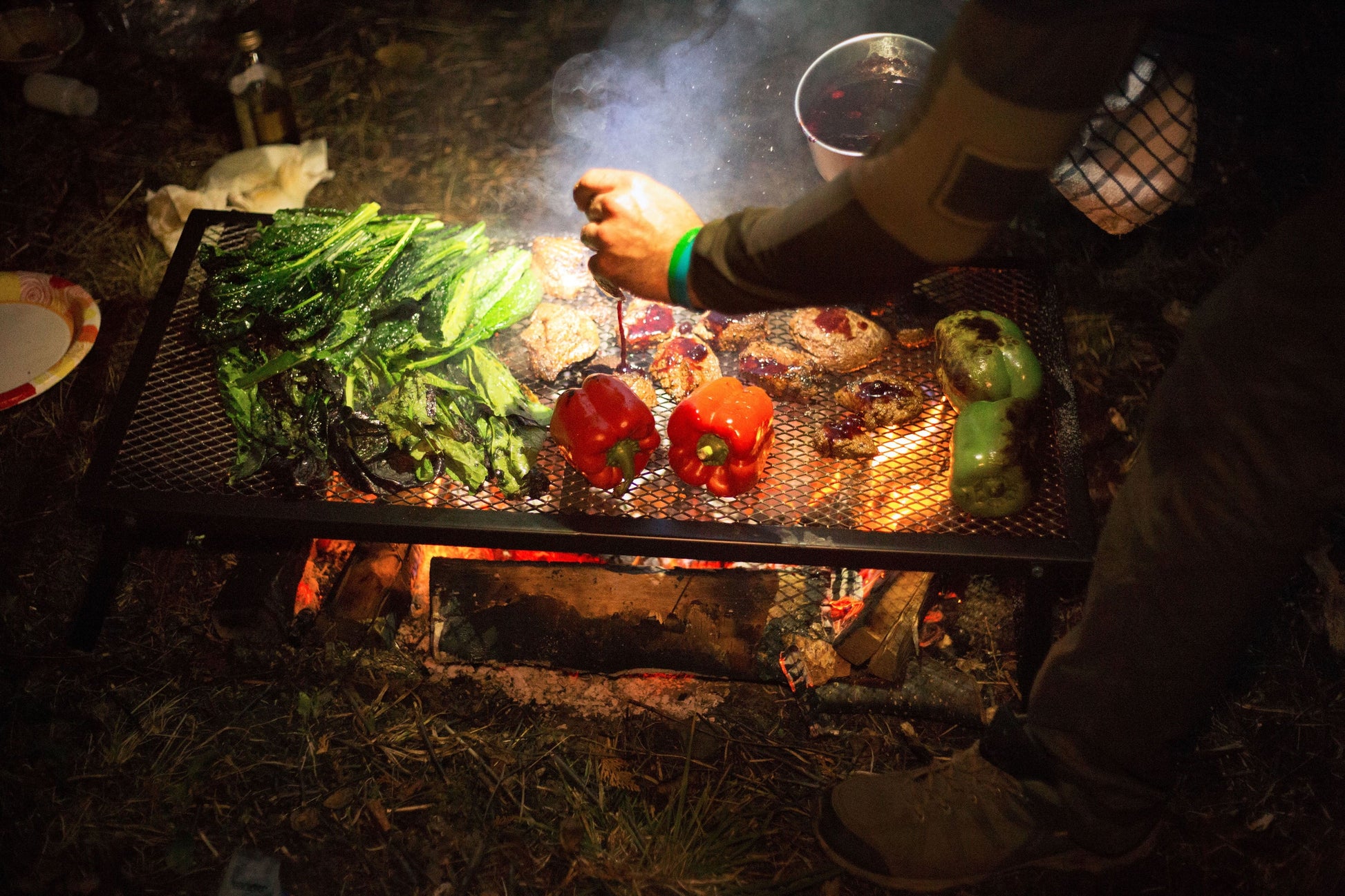 Over Fire Grill Cooking Surface Camp Chef Over the Fire Grill