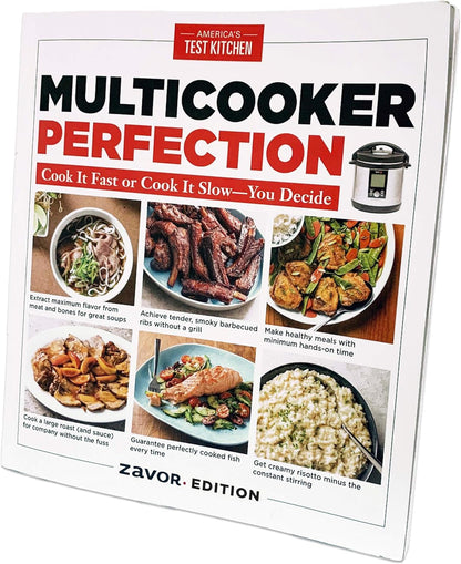 Quart Multi Cooker with America's Test Kitchen Multicooker Perfection