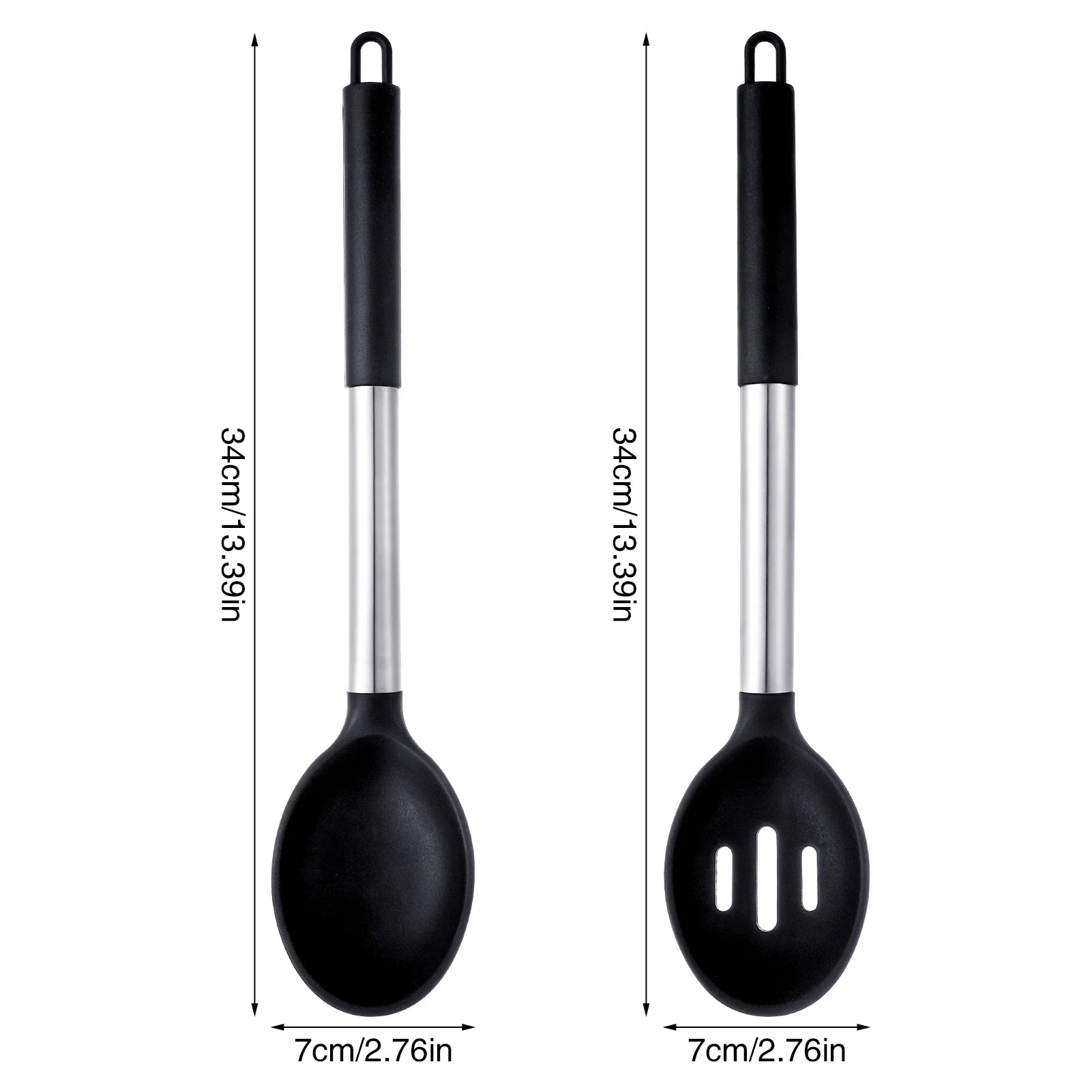 Pcs Heat Resistant Silicone Cooking Spoons a soup spoon in the kitchen
