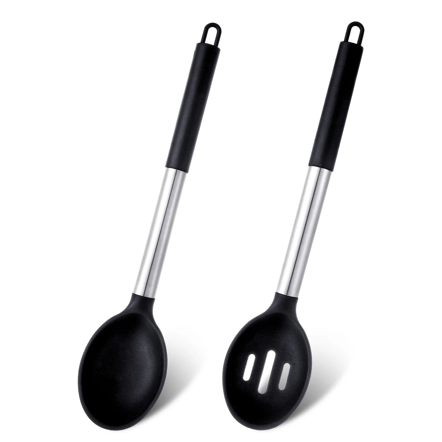 Pcs Heat Resistant Silicone Cooking Spoons a soup spoon in the kitchen