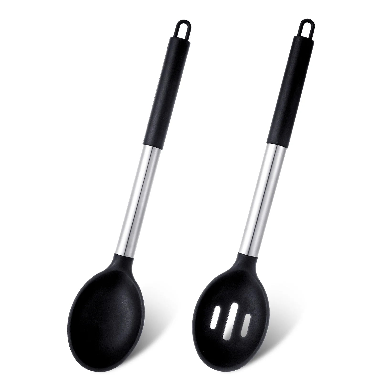 Pcs Heat Resistant Silicone Cooking Spoons a soup spoon in the kitchen