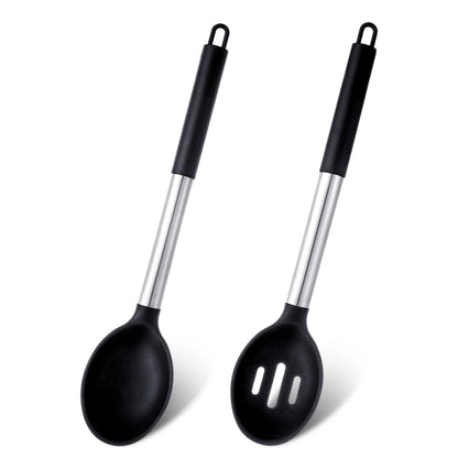 Pcs Heat Resistant Silicone Cooking Spoons a soup spoon in the kitchen