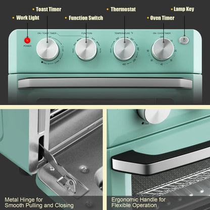 Qt Convection Air Fryer Toaster Oven 7 in 1 Versatile Air Fryer Oven