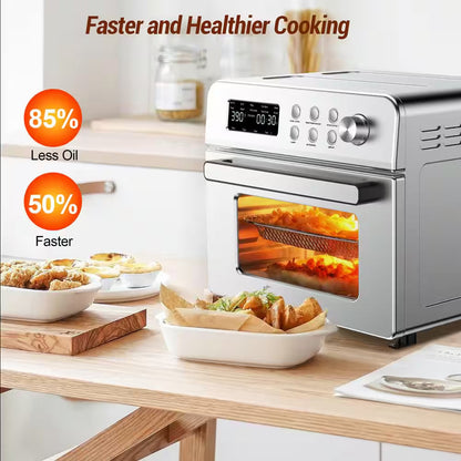 Stainless Steel Air Fryer Oven Cooking Made Easy with 13 1 Air Fryer