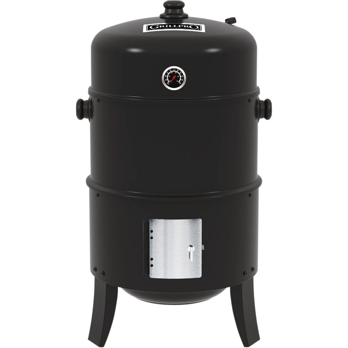 Charcoal Grill traditional vertical smoker rust resistant finish