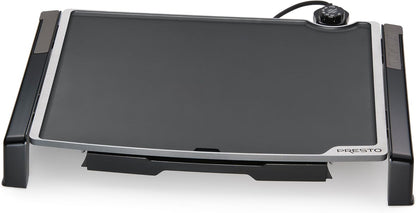 XL 07073 Electric Tilt-N-Fold Griddle, 19", Black